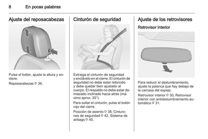 2012 Opel Astra Owner's Manual | Spanish