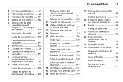 2012 Opel Astra Owner's Manual | Spanish