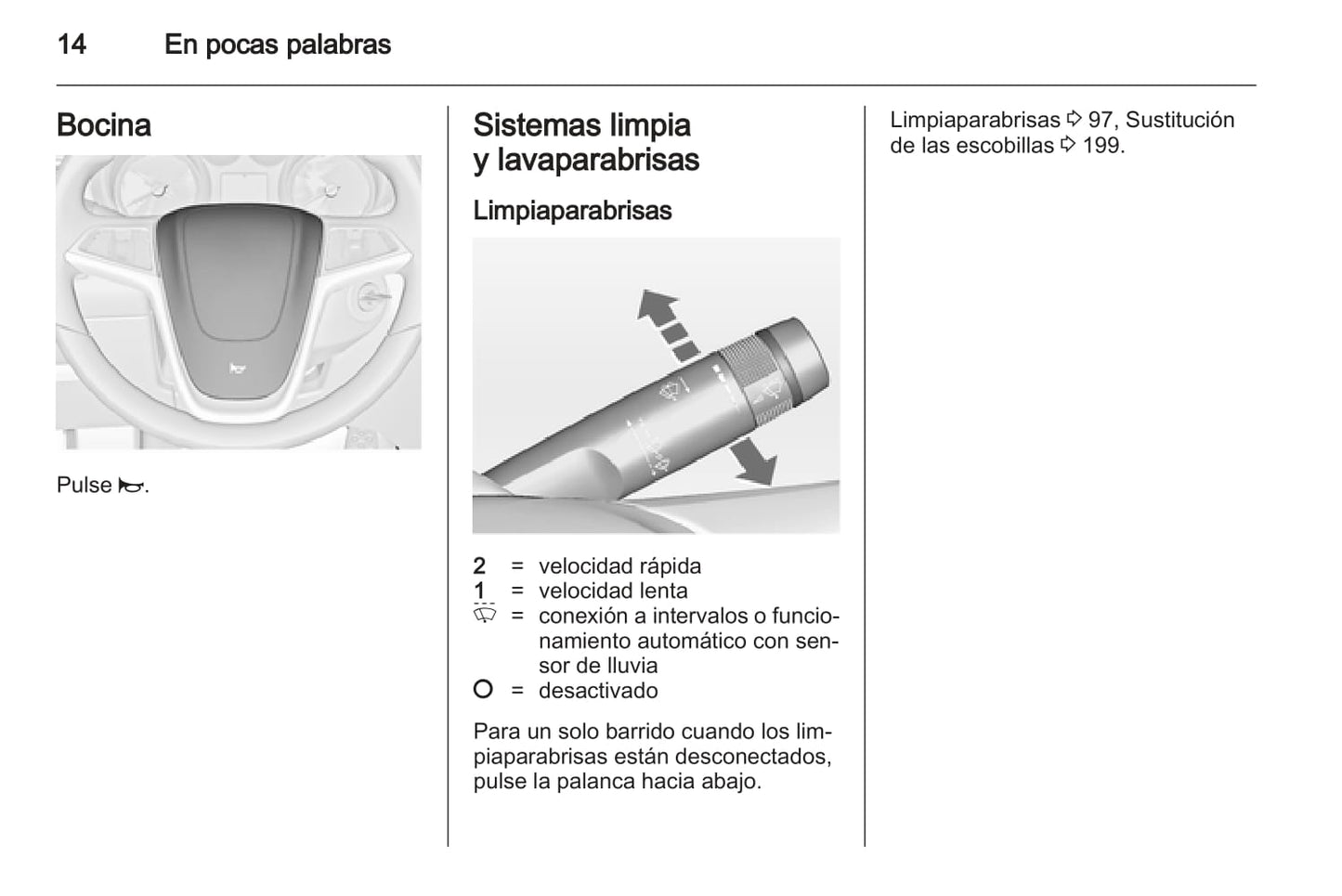 2012 Opel Astra Owner's Manual | Spanish