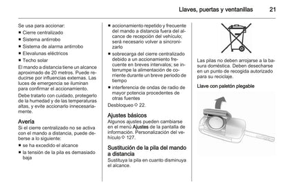 2012 Opel Astra Owner's Manual | Spanish