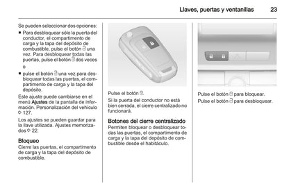 2012 Opel Astra Owner's Manual | Spanish