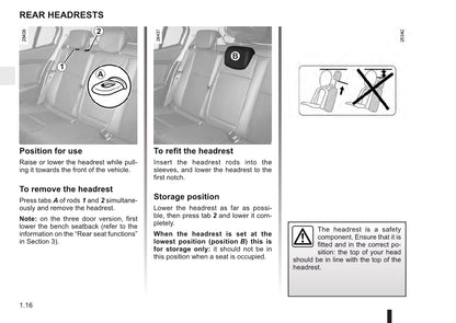 2011-2012 Renault Mégane Owner's Manual | English