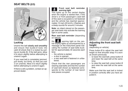 2011-2012 Renault Mégane Owner's Manual | English