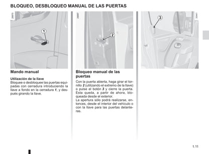 2014-2019 Renault Master Manuel du propriétaire | Espagnol