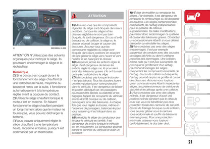 2016-2019 Abarth 124 Spider Bedienungsanleitung | Französisch