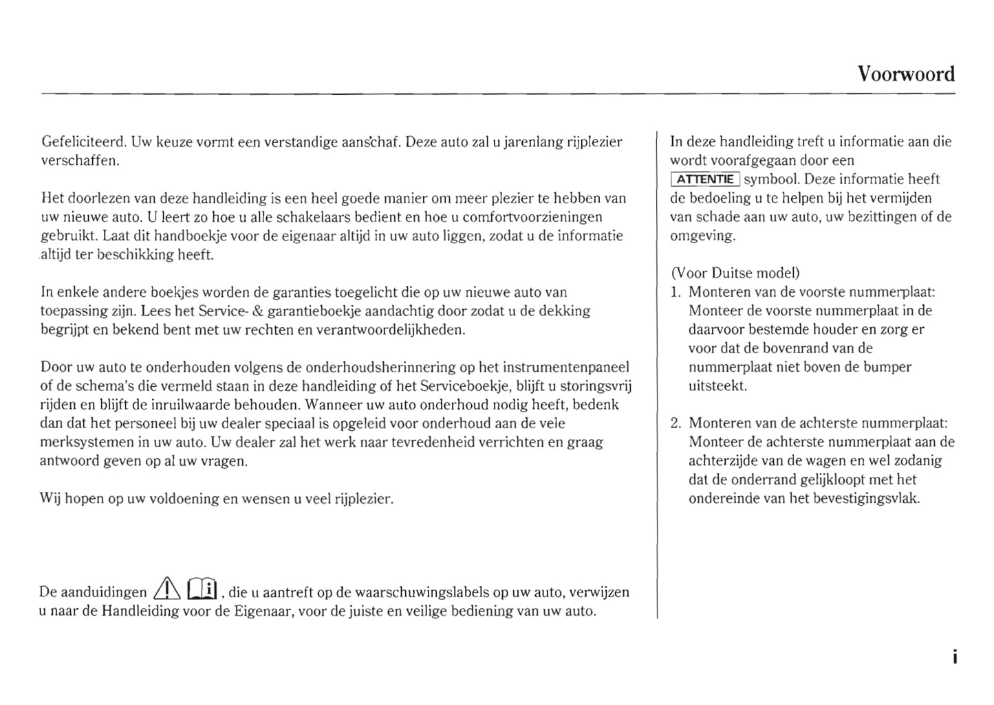 2011 Honda Accord Owner's Manual | Dutch