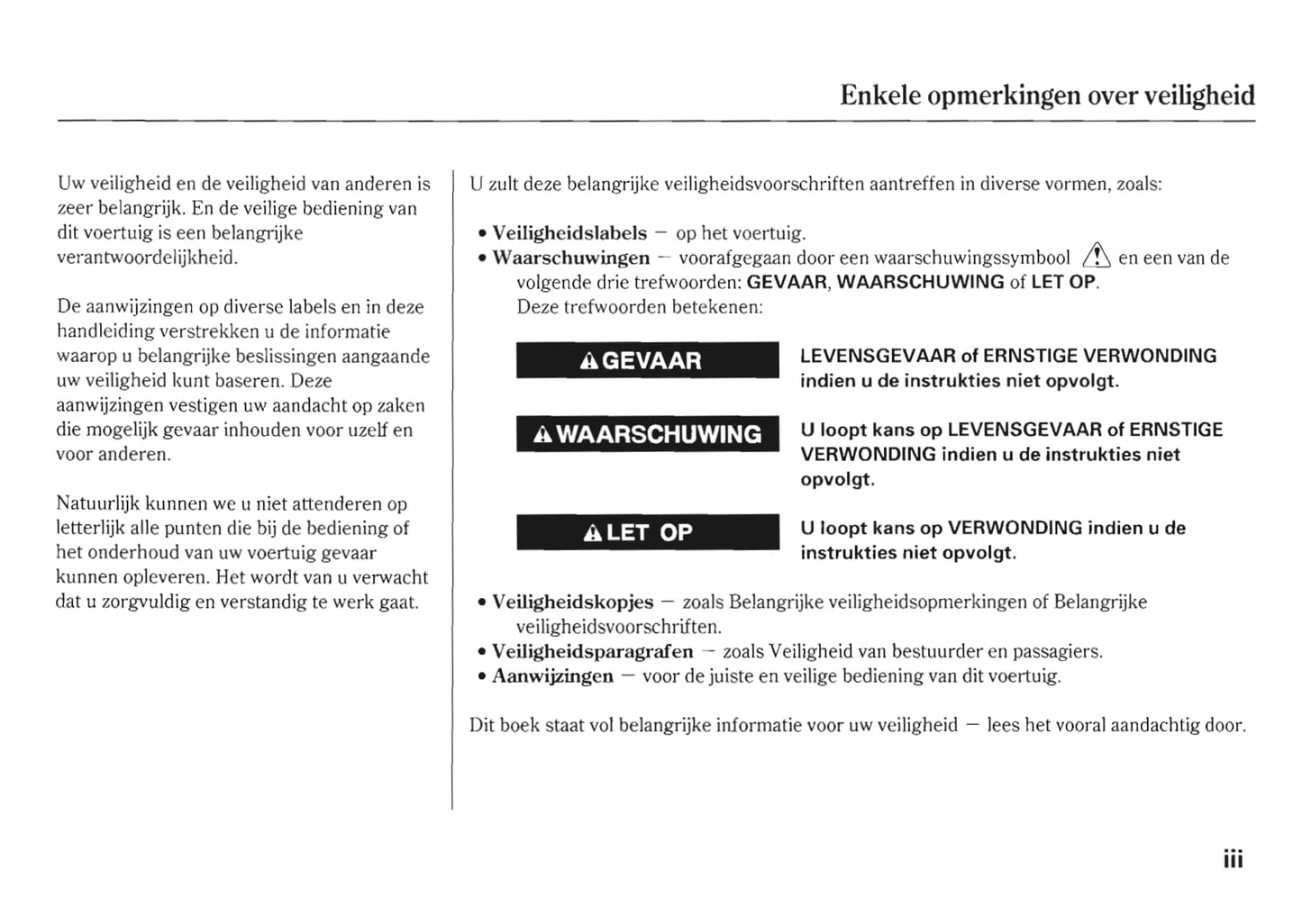 2011 Honda Accord Owner's Manual | Dutch