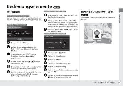 2017-2018 Honda CR-V Owner's Manual | German