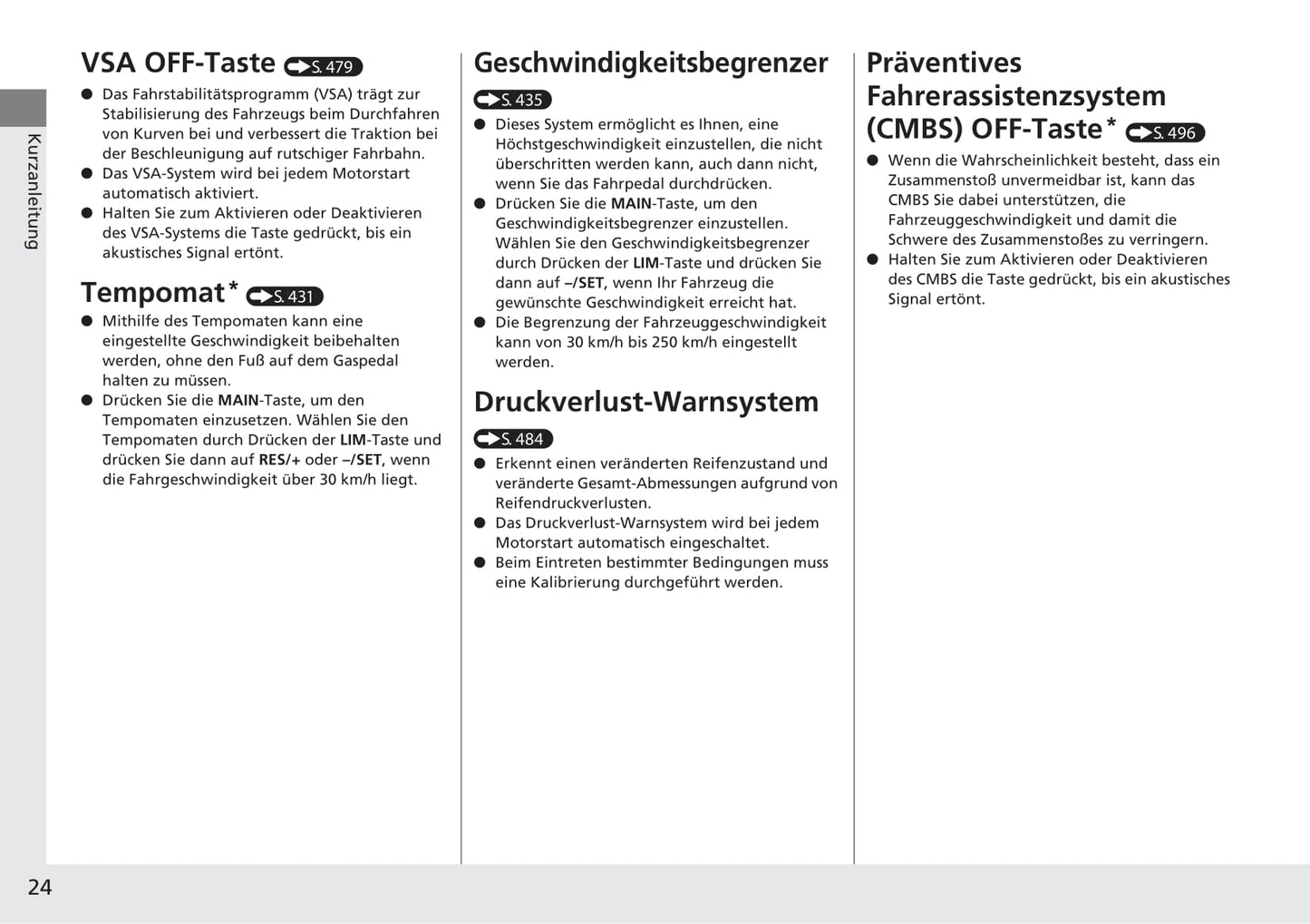 2017-2018 Honda CR-V Owner's Manual | German