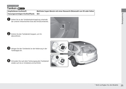 2017-2018 Honda CR-V Owner's Manual | German