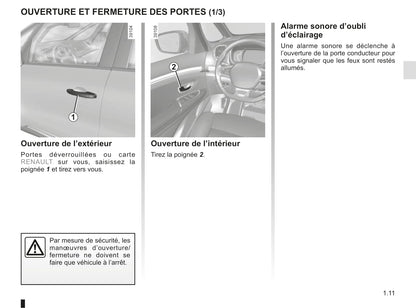 2015-2020 Renault Espace Manuel du propriétaire | Français