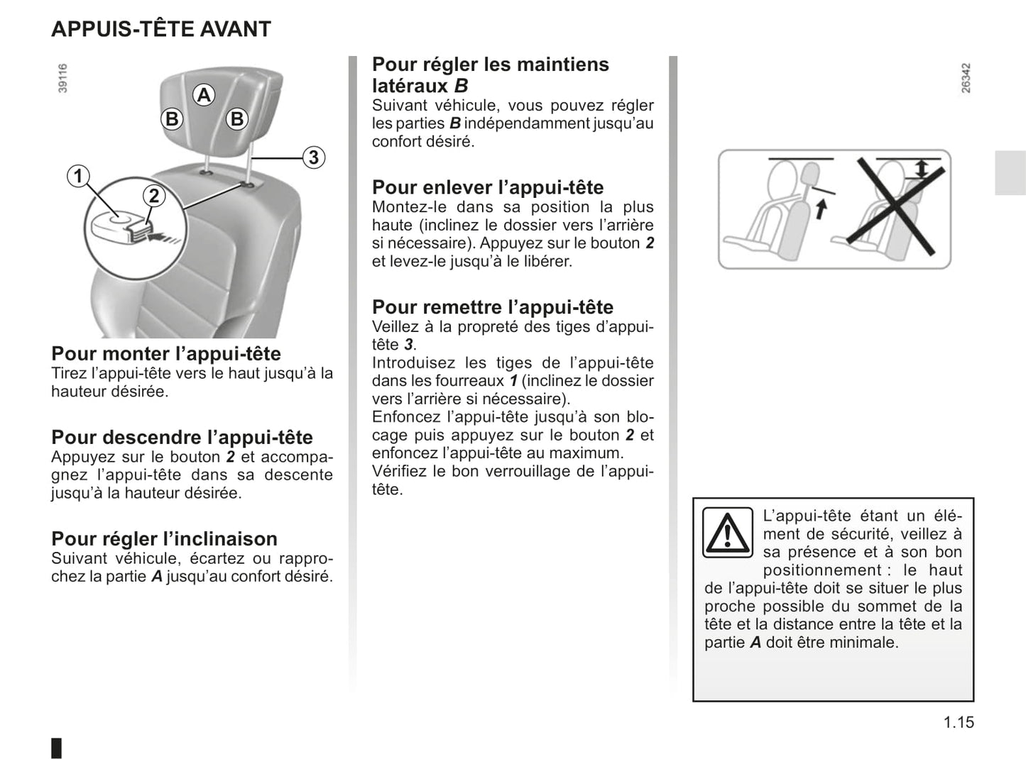 2015-2020 Renault Espace Manuel du propriétaire | Français