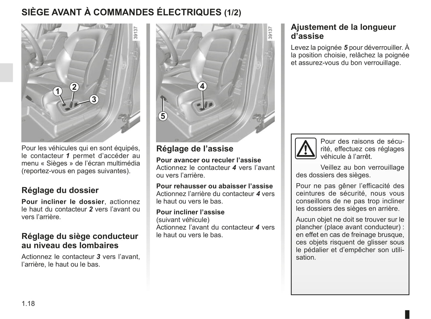 2015-2020 Renault Espace Manuel du propriétaire | Français