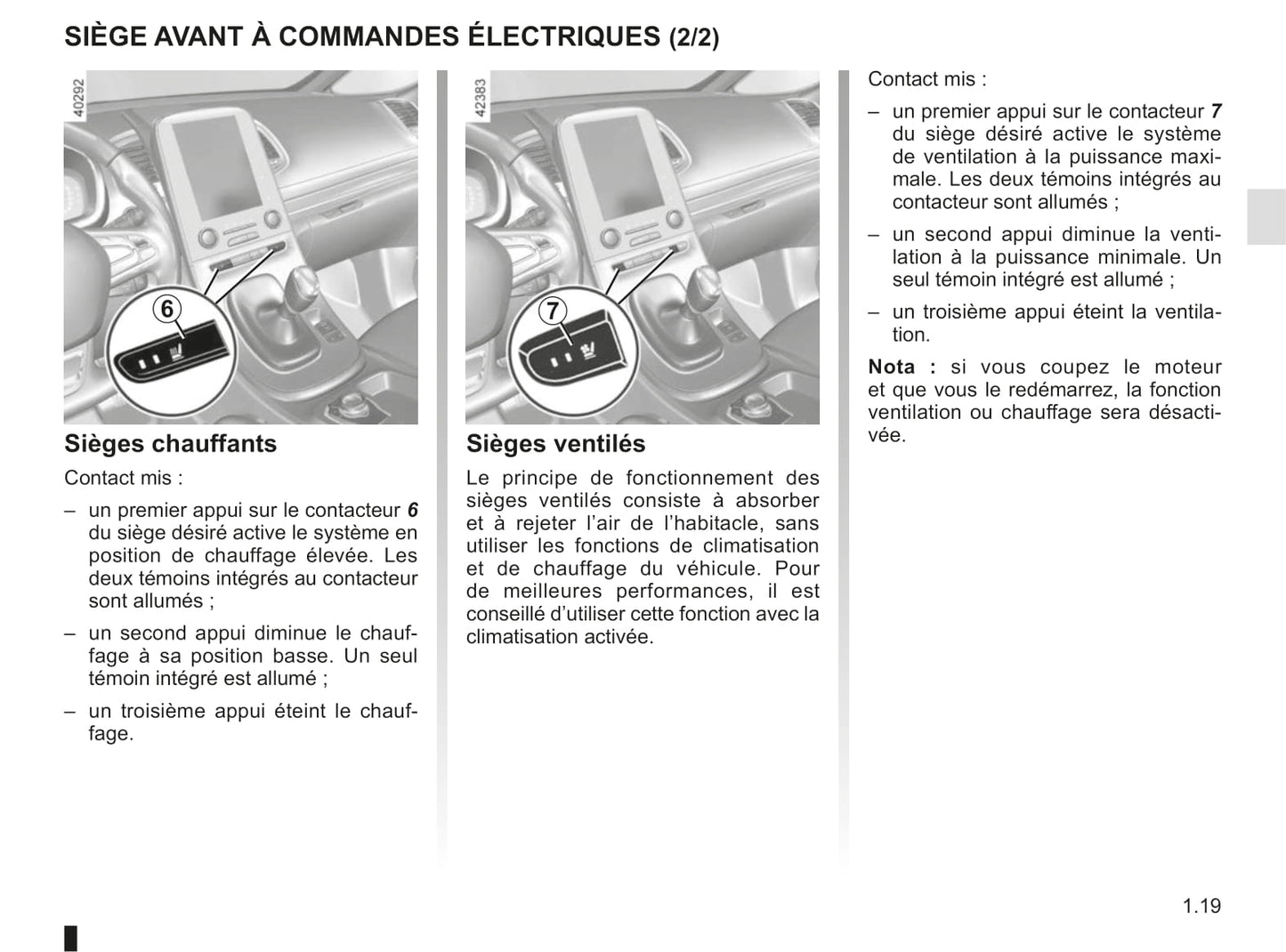 2015-2020 Renault Espace Manuel du propriétaire | Français