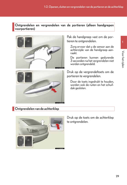 2010-2011 Lexus IS 220d/IS 250 Owner's Manual | Dutch