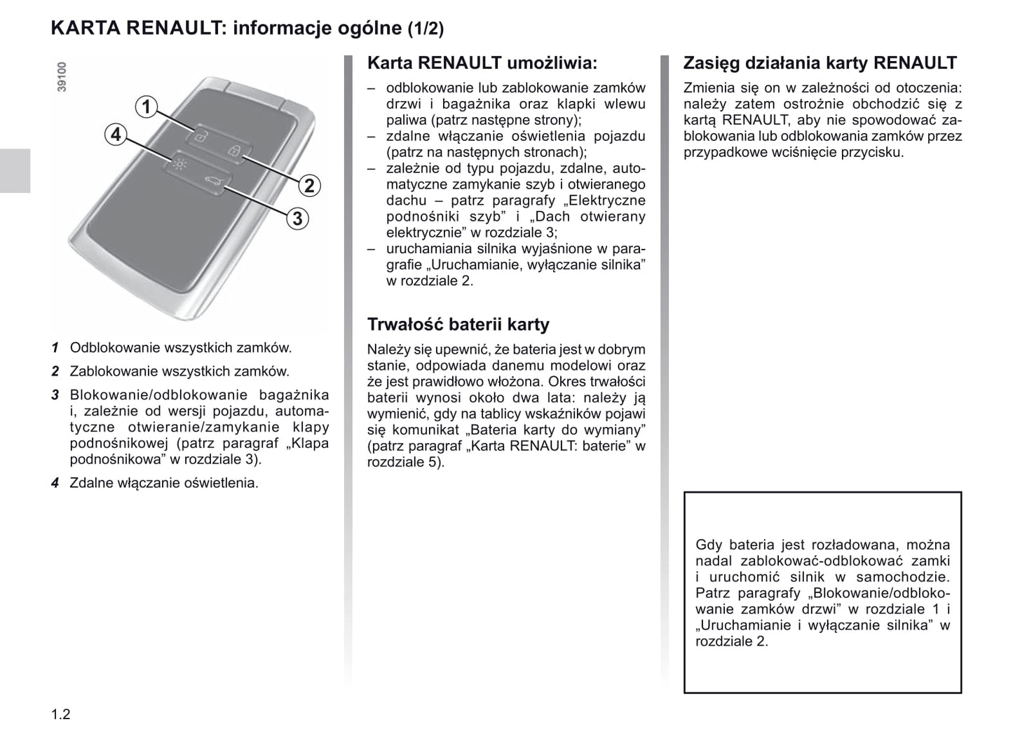 2015-2020 Renault Espace Manuel du propriétaire | Polonais