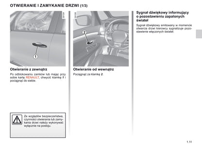 2015-2020 Renault Espace Manuel du propriétaire | Polonais