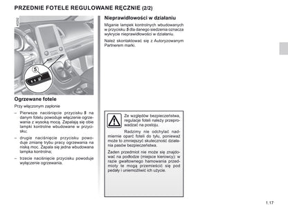 2015-2020 Renault Espace Manuel du propriétaire | Polonais