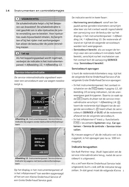 2011-2015 Audi Q3 Owner's Manual | Dutch