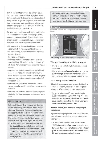 2011-2015 Audi Q3 Owner's Manual | Dutch