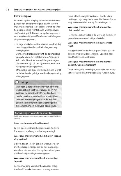 2011-2015 Audi Q3 Owner's Manual | Dutch