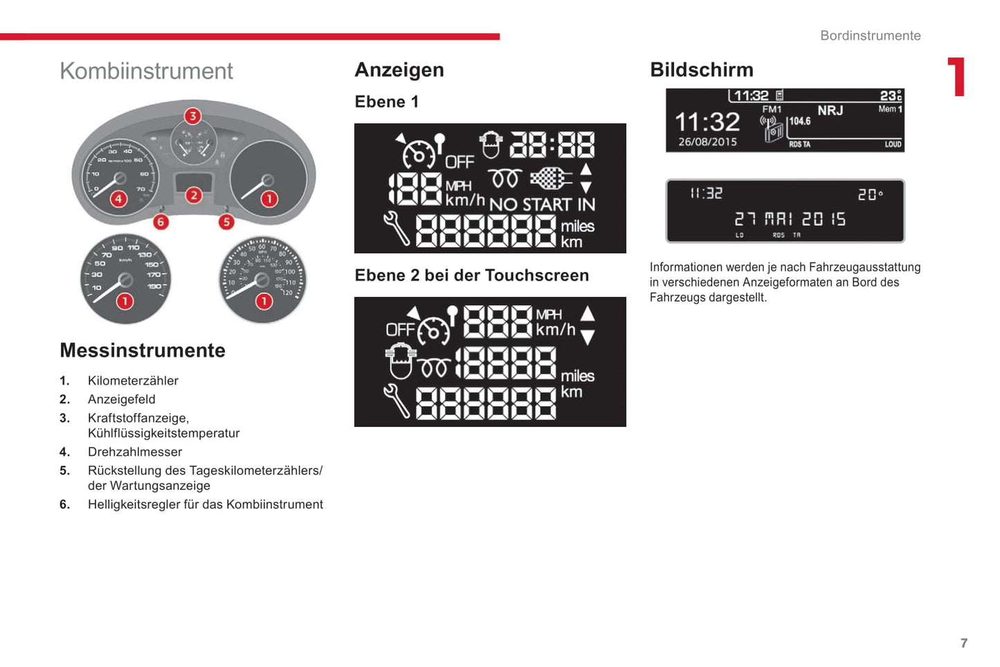 2017-2018 Citroën Berlingo/Berlingo Multispace Gebruikershandleiding | Duits