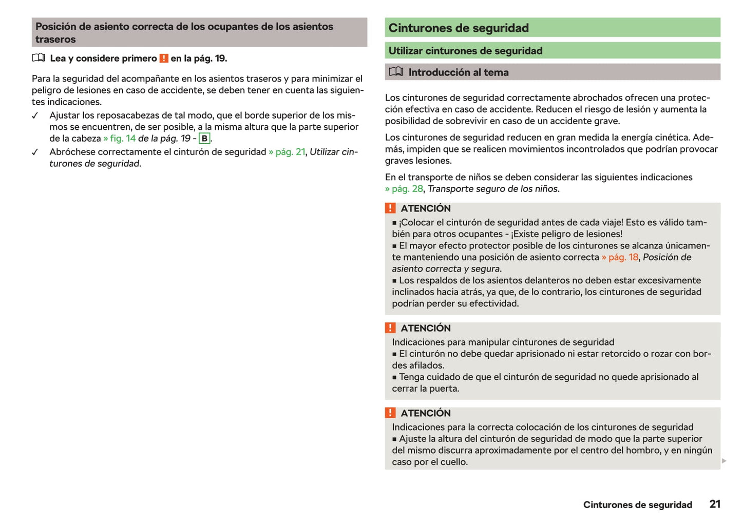 2017-2018 Skoda Fabia Owner's Manual | Spanish