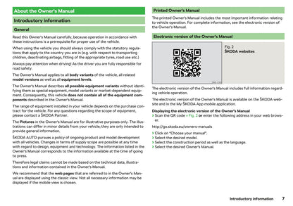 2018-2019 Skoda Citigo Owner's Manual | English