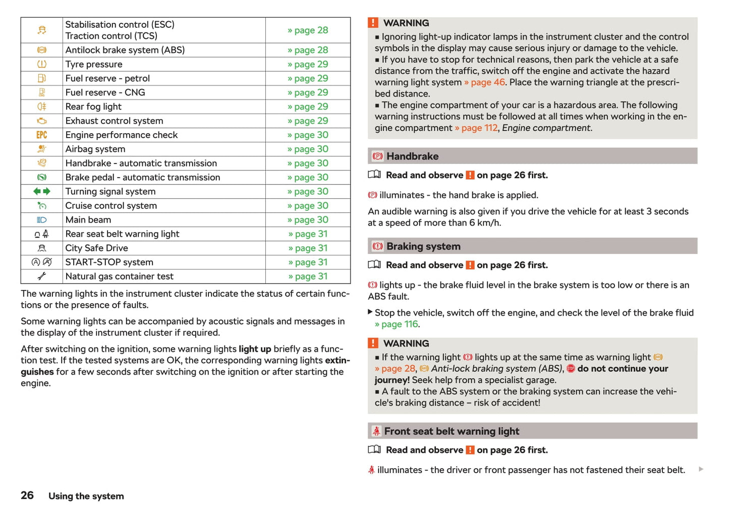 2018-2019 Skoda Citigo Owner's Manual | English