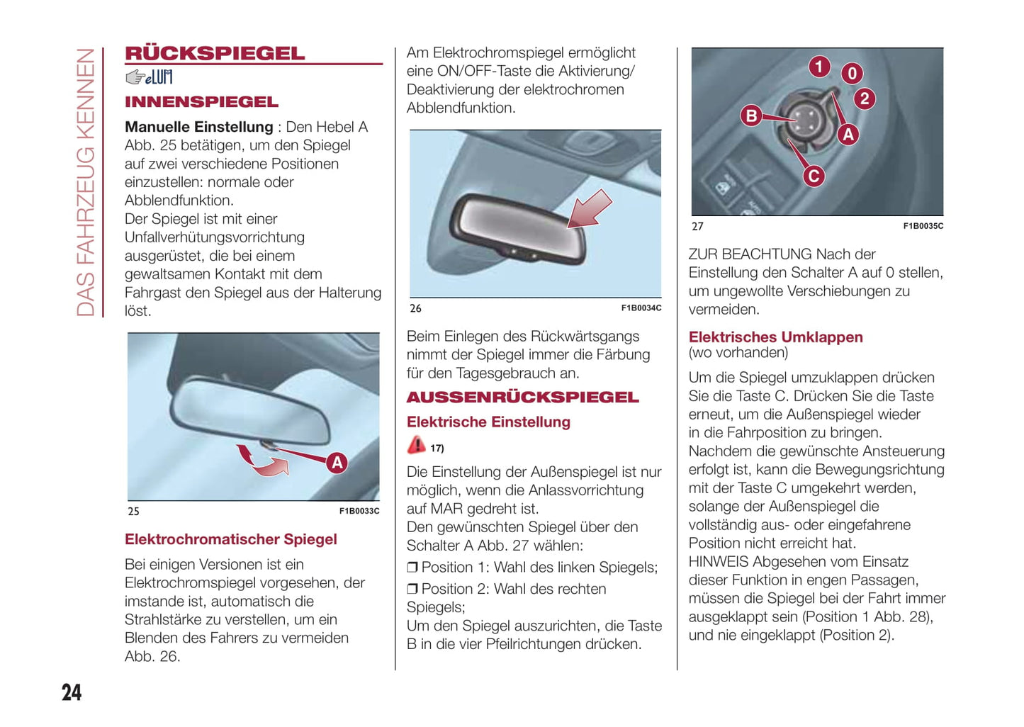 2016-2017 Fiat 500X Gebruikershandleiding | Engels