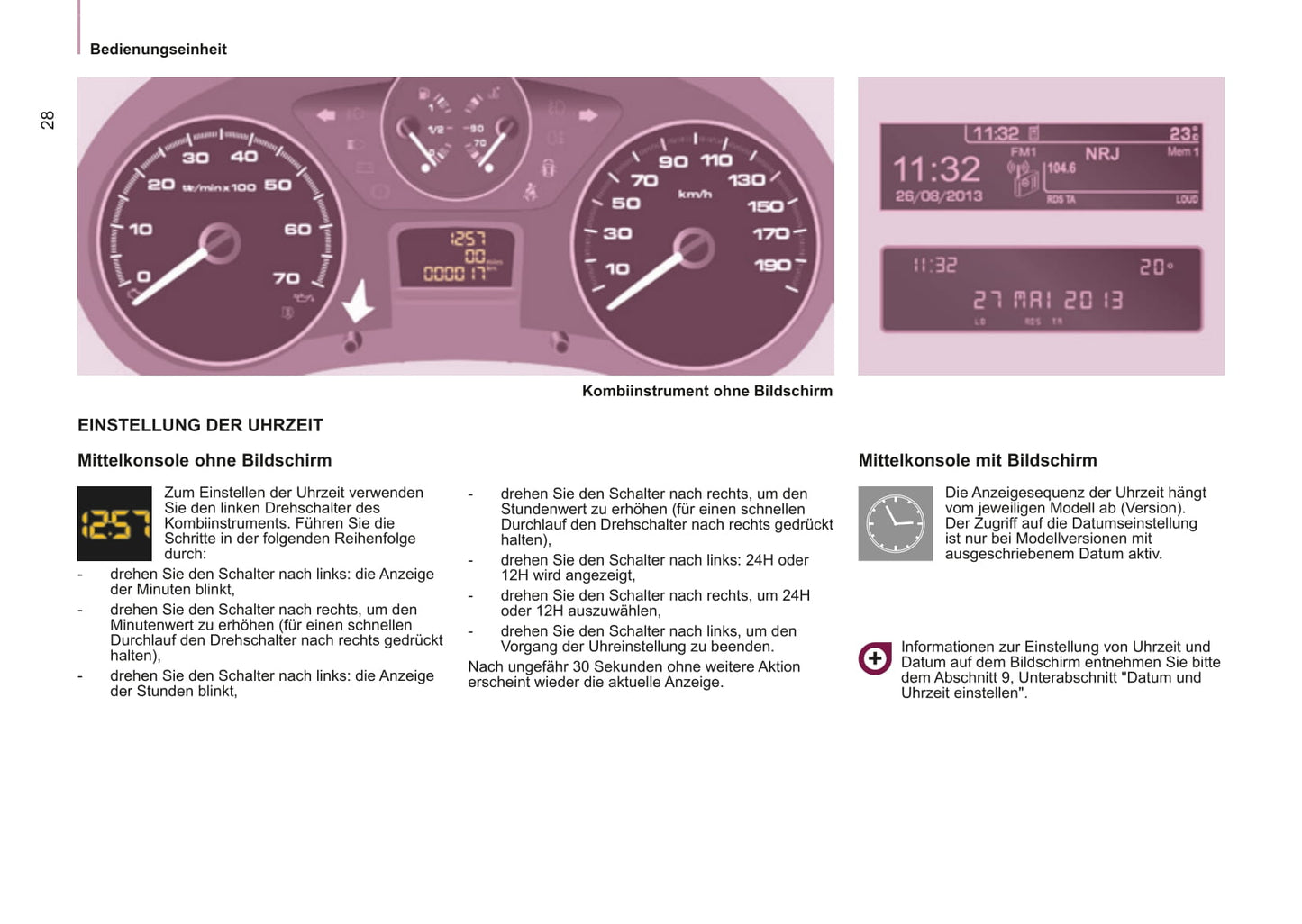 2014-2015 Citroën Berlingo Multispace Gebruikershandleiding | Duits