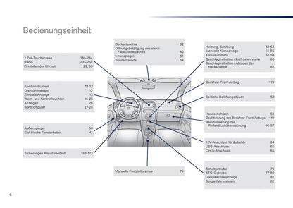 2016-2018 Peugeot 108 Owner's Manual | German