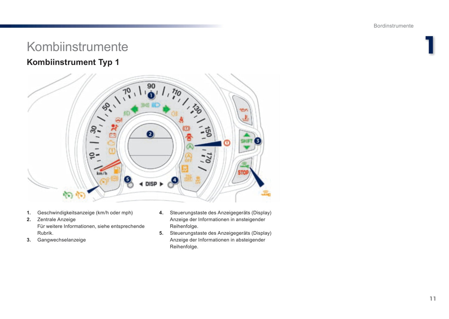 2016-2018 Peugeot 108 Owner's Manual | German