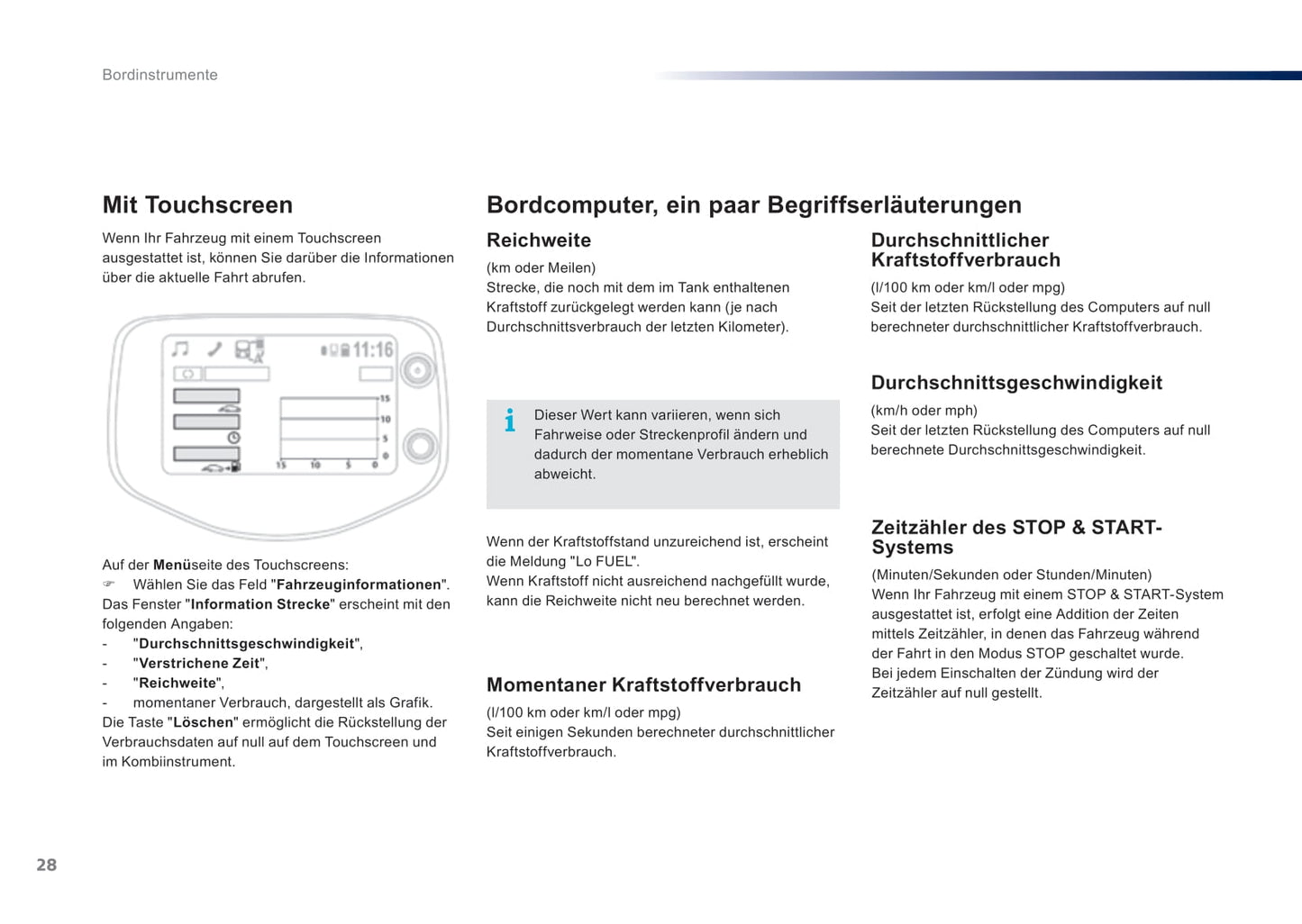 2016-2018 Peugeot 108 Owner's Manual | German