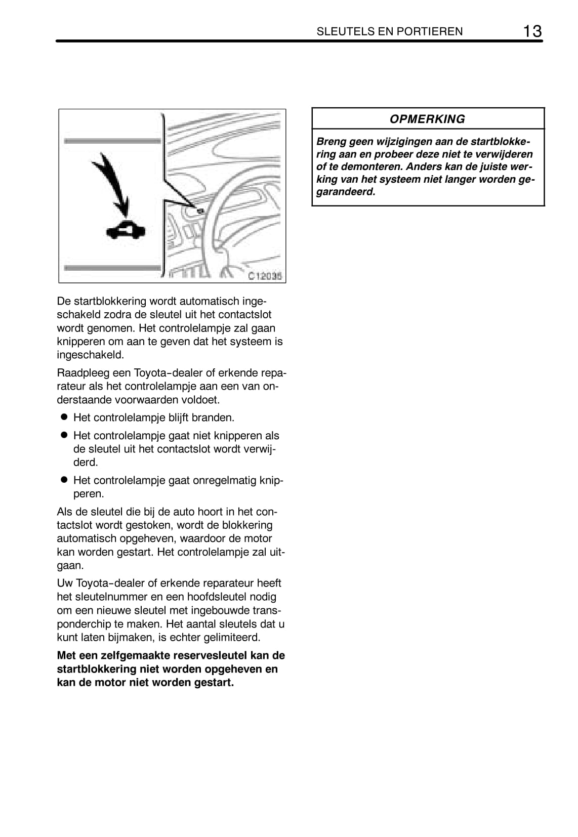 2003-2005 Toyota Previa Bedienungsanleitung | Niederländisch