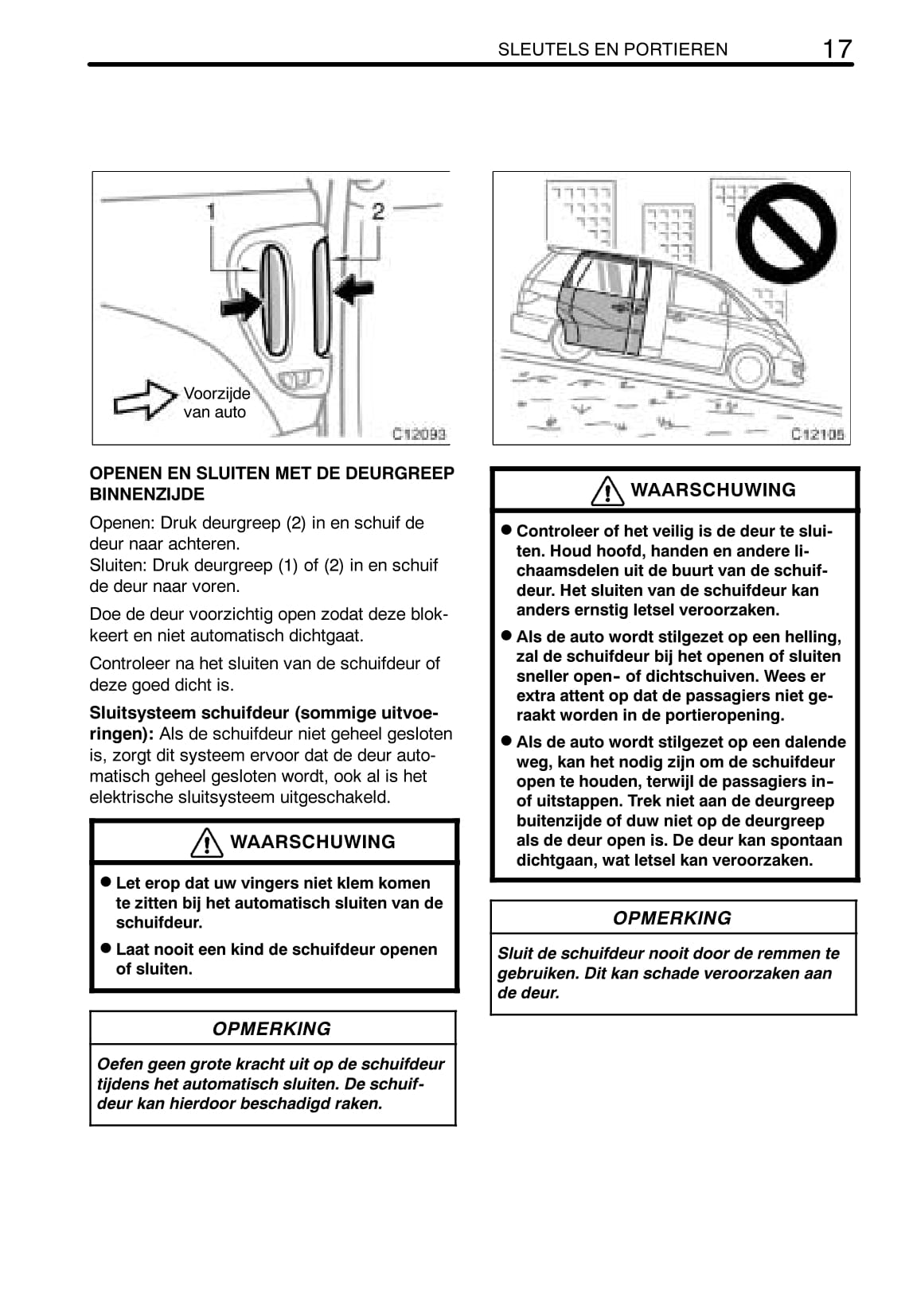 2003-2005 Toyota Previa Bedienungsanleitung | Niederländisch