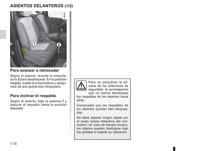 2009-2011 Renault Kangoo Manuel du propriétaire | Espagnol