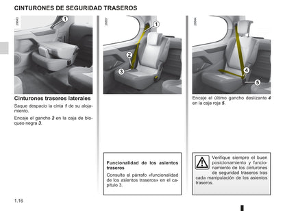 2009-2011 Renault Kangoo Manuel du propriétaire | Espagnol