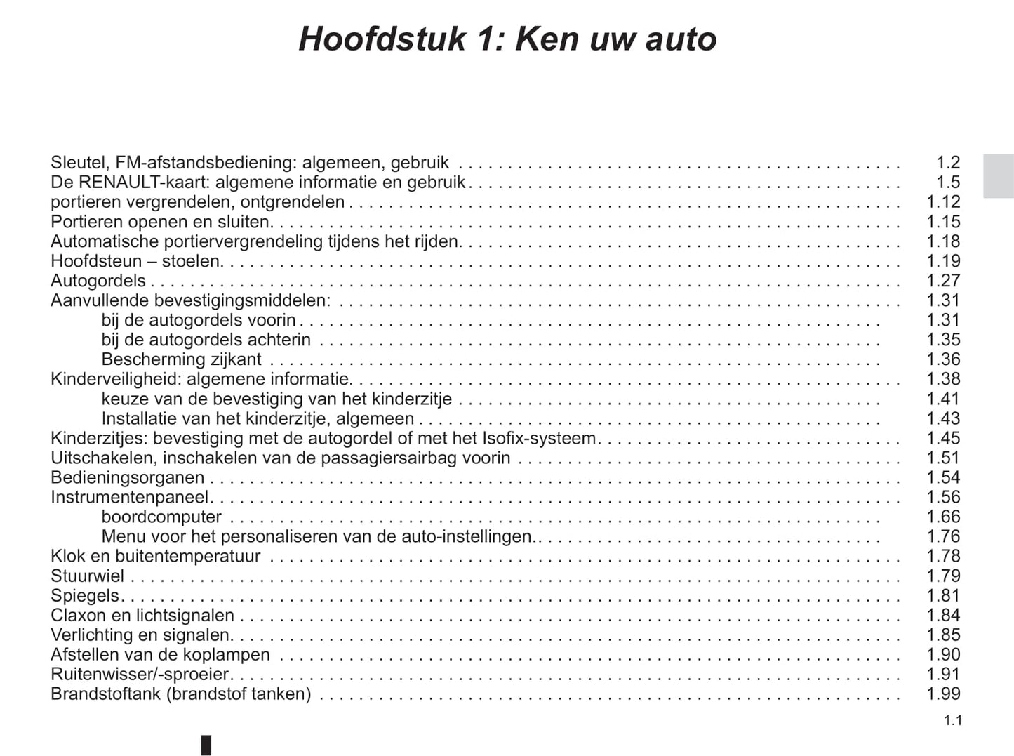 2018-2019 Renault Talisman Bedienungsanleitung | Niederländisch