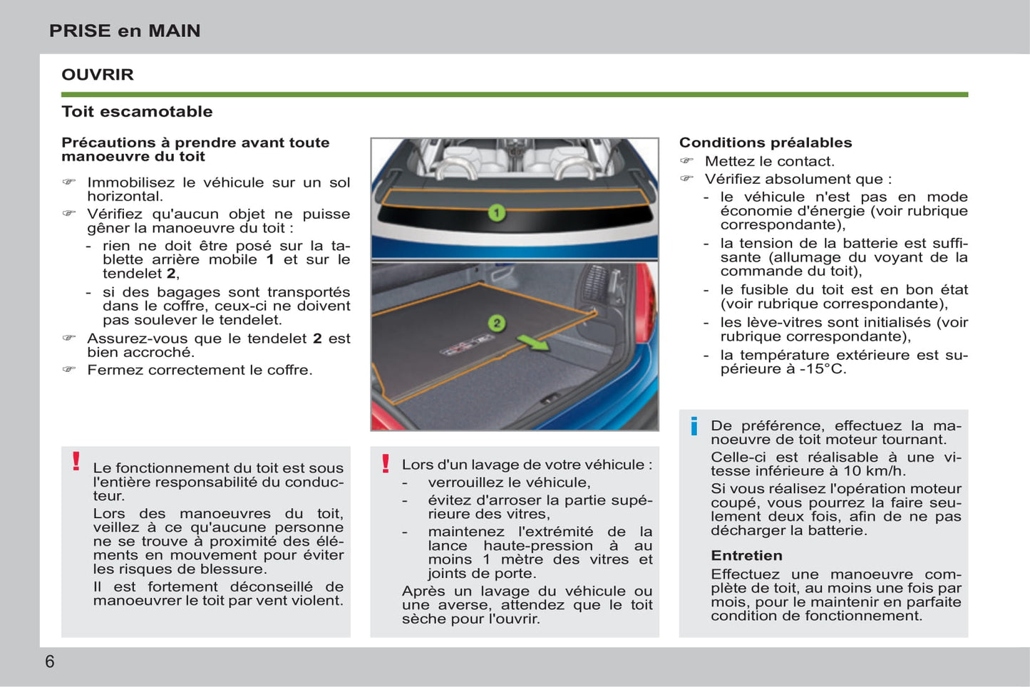 2014-2015 Peugeot 207 CC Manuel du propriétaire | Français