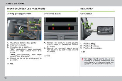 2014-2015 Peugeot 207 CC Manuel du propriétaire | Français