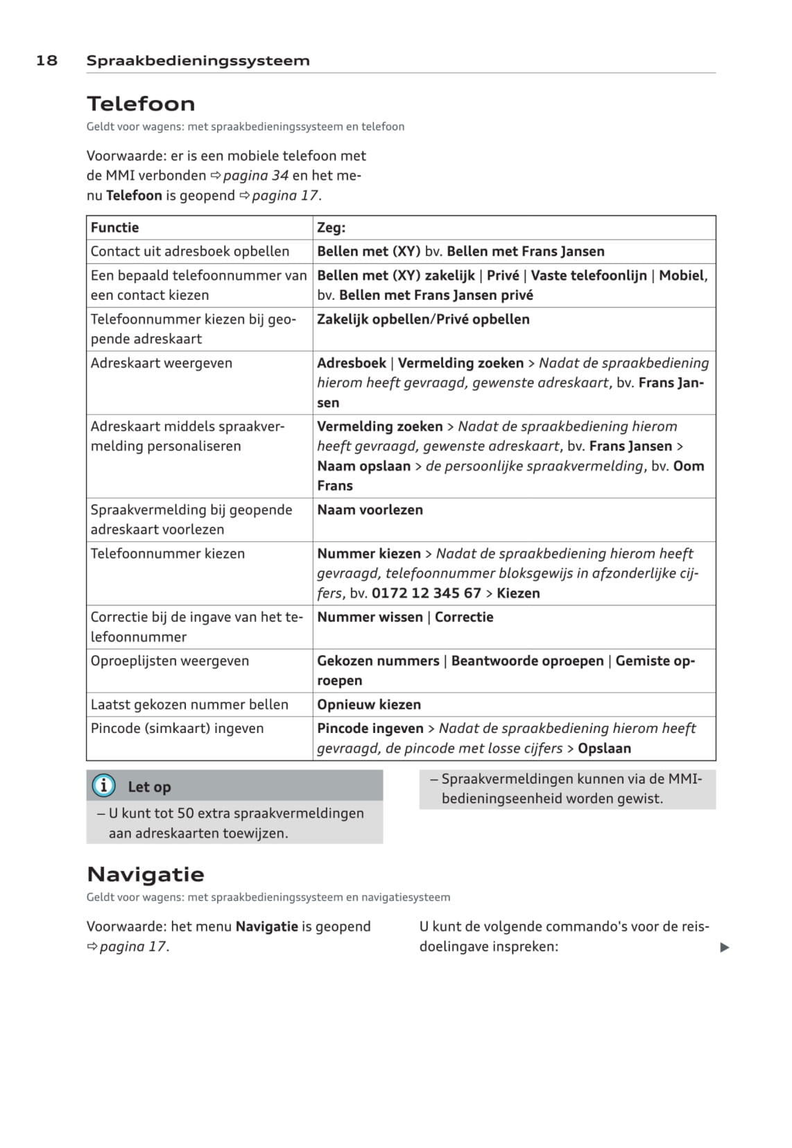 Audi MMI Handleiding 2012