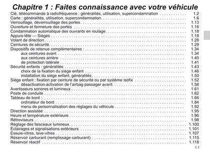 2021 Renault Mégane Gebruikershandleiding | Frans