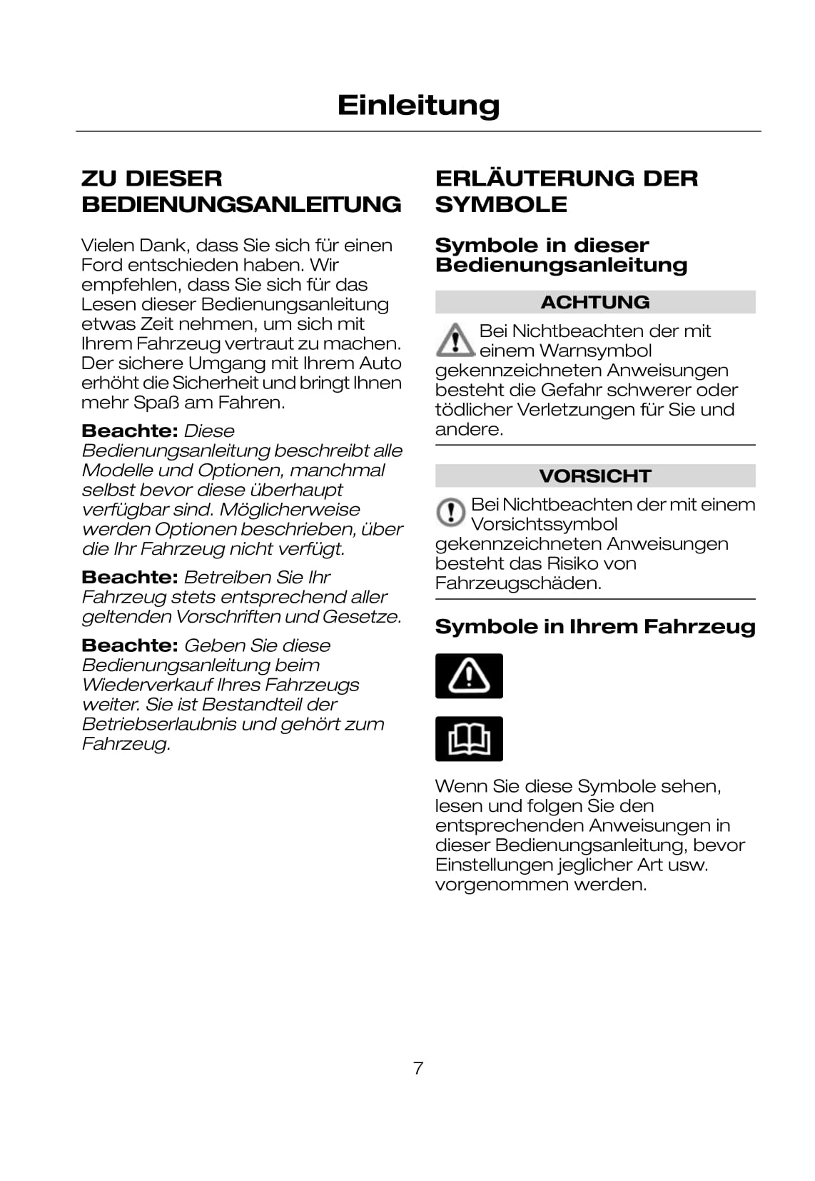 2007-2008 Ford Mondeo Bedienungsanleitung | Deutsch