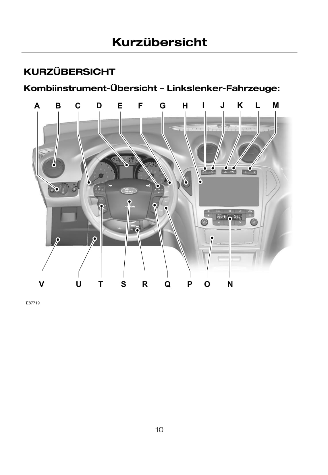 2007-2008 Ford Mondeo Bedienungsanleitung | Deutsch