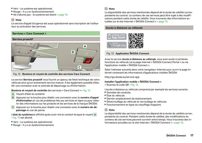 2018-2019 Skoda Octavia Owner's Manual | French