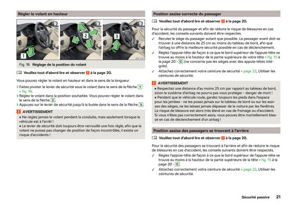 2018-2019 Skoda Octavia Owner's Manual | French