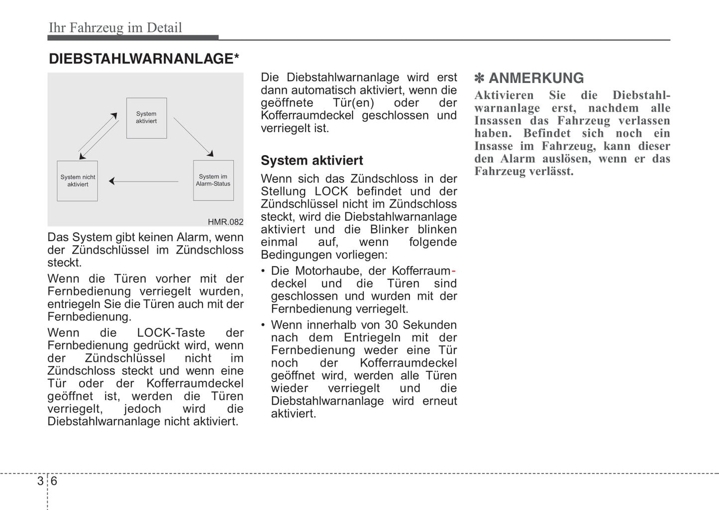 2006-2007 Kia Optima Owner's Manual | German