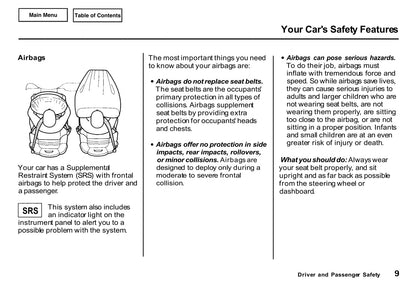 2001 Honda S2000 Owner's Manual | English