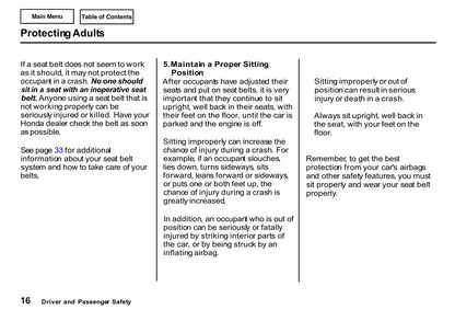 2001 Honda S2000 Owner's Manual | English